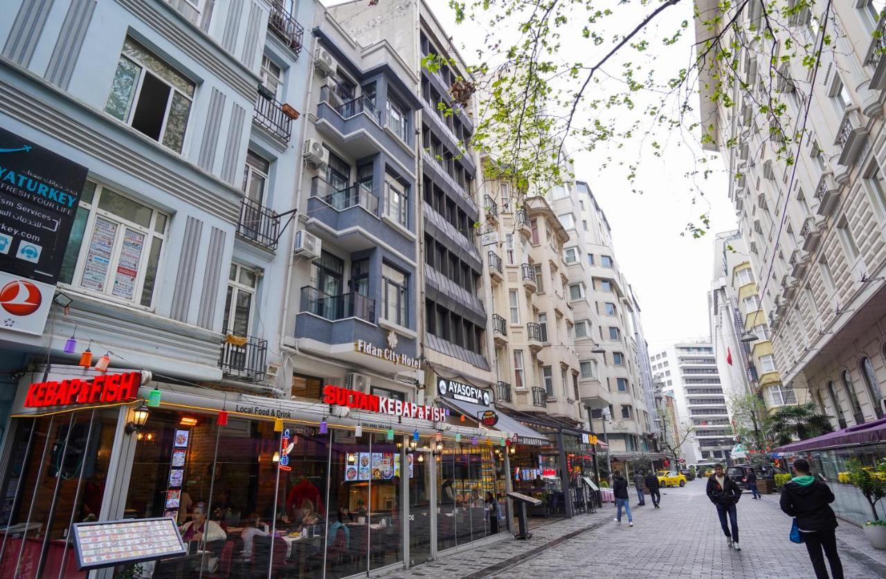 Fidan City Hotel Istanbul Exterior foto